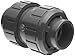 GF Piping Systems PVC True Union Ball Check Valve, 3/4" Socket