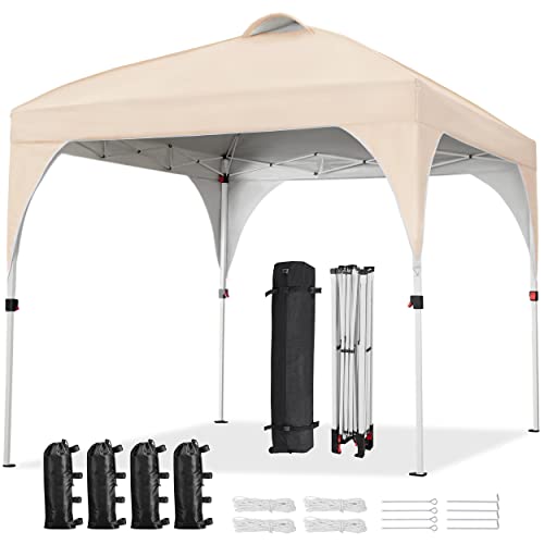 Yaheetech Gazebo da Giardino 3 x 3 M Impermeabile Pieghevole