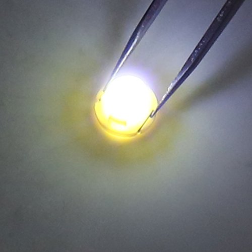 10 luces LED T4.7 blancas para panel de auto miniatura 2