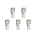 AUTO METER 3288-K LED Bulb, Replacement, T3 Wedge, White, 5 Pack