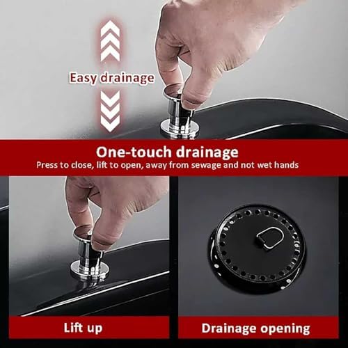 フロアモップシンクユーティリティタブ（車輪付き）、商業および裏庭での使用に適した深型洗面台ランドリーステーション、取り外し可能な自立