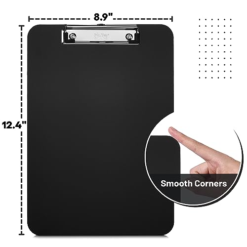 Mr-Pen-Plastic-Clipboard-Black-Clip-Board-Teacher-Clipboard-Office-Clipboard-Clipboard-Plastic-Hanging-Clipboard-Plastic-Clip-Board-Letter-Size-Clipboard-Clipboard-Letter-Size