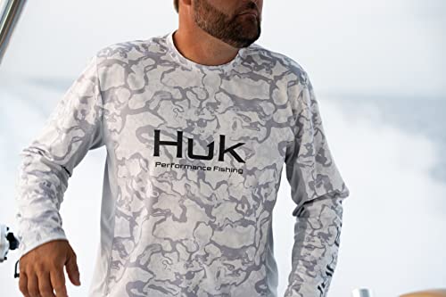 Image of HUK Men's Icon X Long Sleeve Shirt, Performance Fishing Shirt