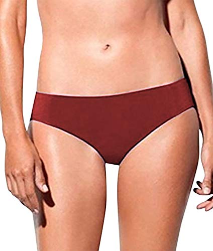 SPANX Medium Coverage Bikini Swim Bottom 1311, Rouge, 10 SPANX Medium Coverage Bikini Swim Bottom 1311, Rouge, 10
