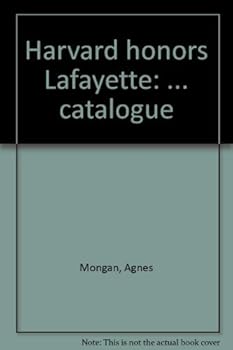 Paperback Harvard honors Lafayette: ... catalogue Book