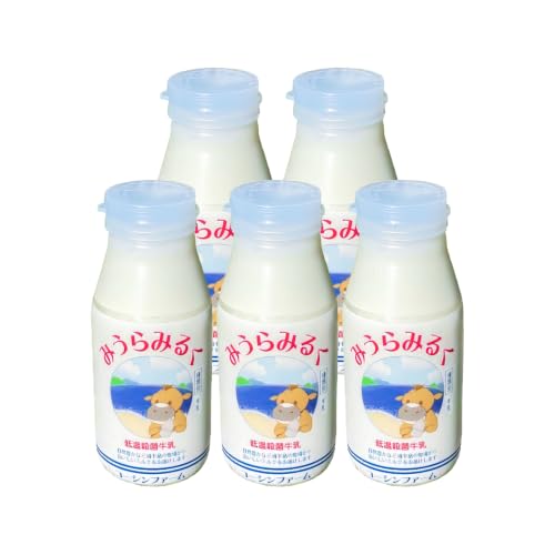 [コーシンファーム]みうらみるく飲みきりサイズ200ml×5本 牛乳 ノンホモ牛乳