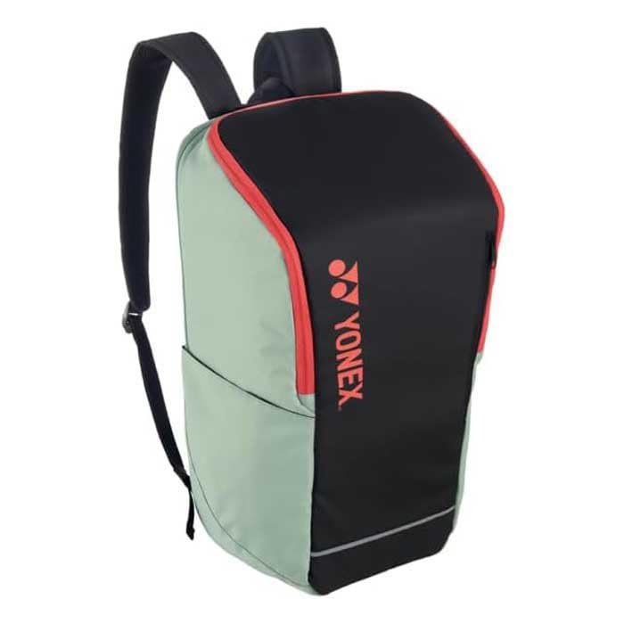 YONEX 42312SEX - Zaino da badminton, colore: Nero/Verde
