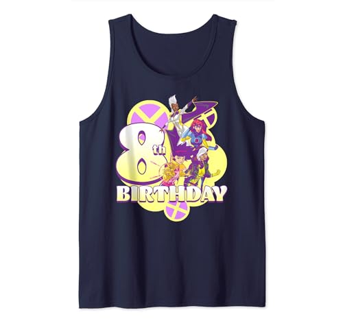 Débardeur Marvel X-Women 8th Birthday évite la chaleur fête 8 ans