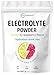 Micro Ingredients Electrolyte Powder, 2 lbs (139 Servings) | Lemon Raspberry Flavor | High Potassium (1,000mg) + Coconut Water & Real Lemon Juice | No Sugar, Keto Friendly | Non-GMO