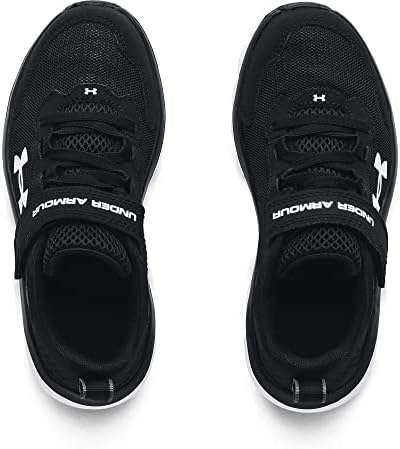 Under Armour Boys' Little Kid Pre School Assert 9 Alternate Closure , Black (001)/White , 1 | Image 4