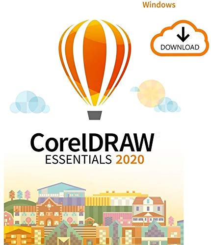 CorelDRAW Essentials 2020 | Software de dise�o gr�fico | 1 Dispositivo | PC | C�digo de activaci�n PC enviado por email