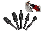 Juego de herramientas eléctricas de 6 mm para molienda de madera, perforación (5 unidades)