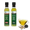 White and Black Truffle Olive Oil Combo | Terre di Tartufo | Versatile Condiments for Any Gourmet Dish | 8.4 fl oz (250ml) - Pack of 2