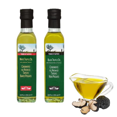 Combo Aceite de Oliva con Trufa Blanca y Negra, 2 unidades 250 ml miniatura 2