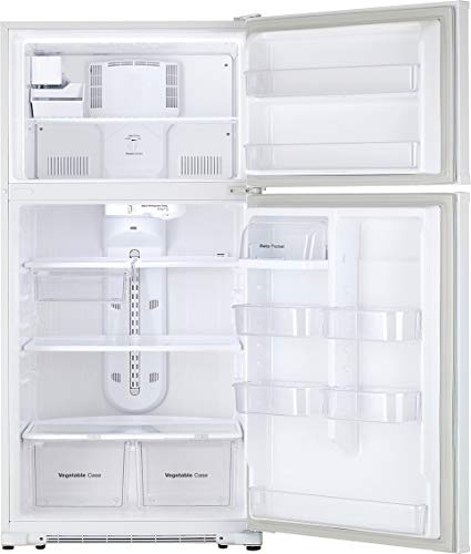 Daewoo RTE21GSWMD Top Mount Refrigerator, 21 Cu.Ft, White - Thumbnail 3