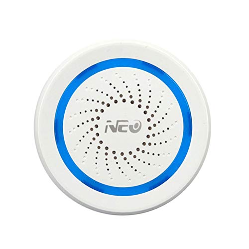 NEO Coolcam Z-Wave Plus Sirena de alarma con puerto de carga USB Cover