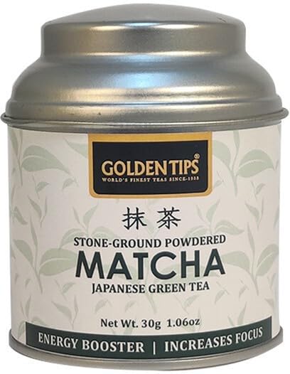 Golden Tips Healthy/Natural and Organic Japanese Matcha Nature Green Tea Powder with No Added Sugar (30 Gram, 15 cups) (B07FVG7MGZ) Amazon Price History, Amazon Price Tracker
