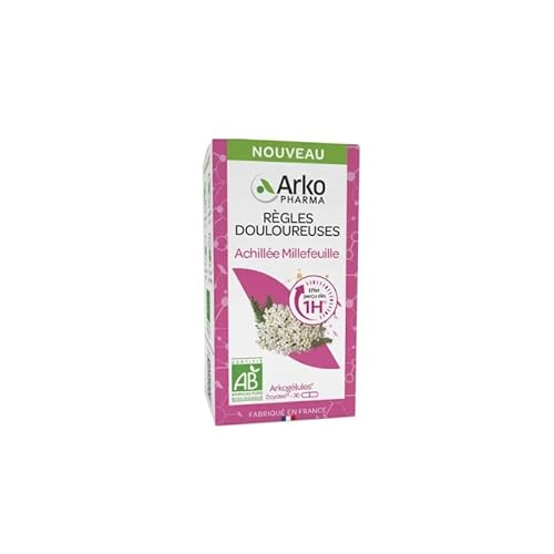Arkopharma Règles Douloureuses Achilée Millefeuille BIO 30 gélules