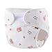 Reborn Baby Dolls Diapers Accessories 4-Piece Pack Fit for 17-24 inch Reborn Dolls Newborn Underwear Reusable Washable