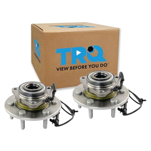 Image of TRQ Front Left and Right Wheel Bearing and Hub Assembly Set 2 Piece