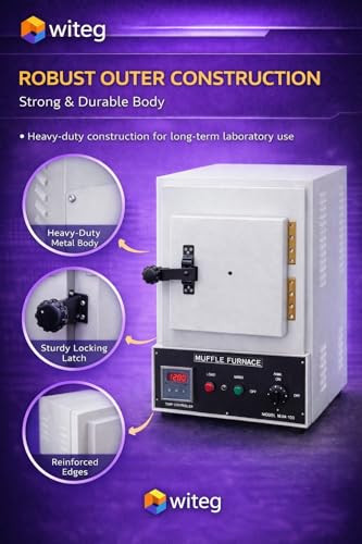 Image of Muffle Furnace For Lab |Digital Muffle Furnace for Collage, School Labs | Size 12 * 6 * 6 |