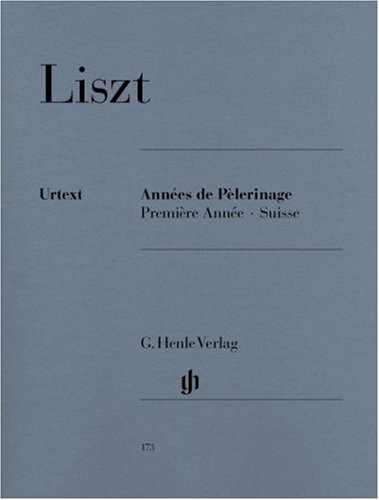 Années de Pèlerinage 1 - Suisse. Klavier 2 ms: Klavier zu zwei Händen