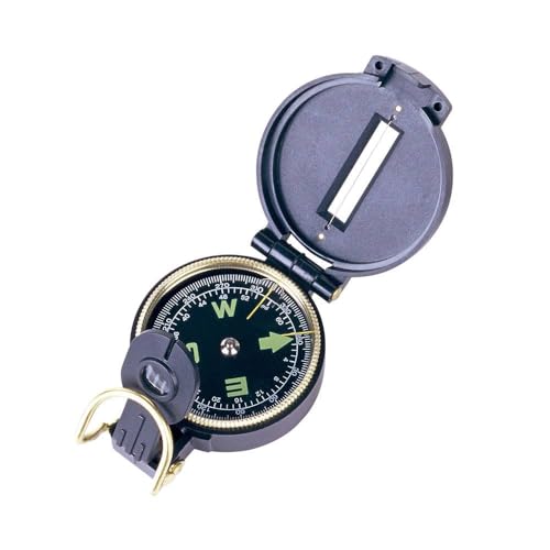 Nautika Bussola Tour, Visada Dobrável, Argola em D Para Melhor Fixação Em Mochilas Ou Coletes, Prática, Leve e Compacta, Feita De Plástico ABS Resistente, Excelente Para Todos Os Momentos