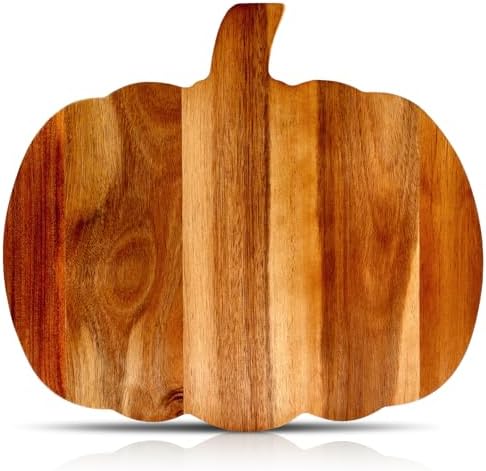 Halloween Charcuterie Board Gifts Pumpkin Shaped Wooden Cutting B...