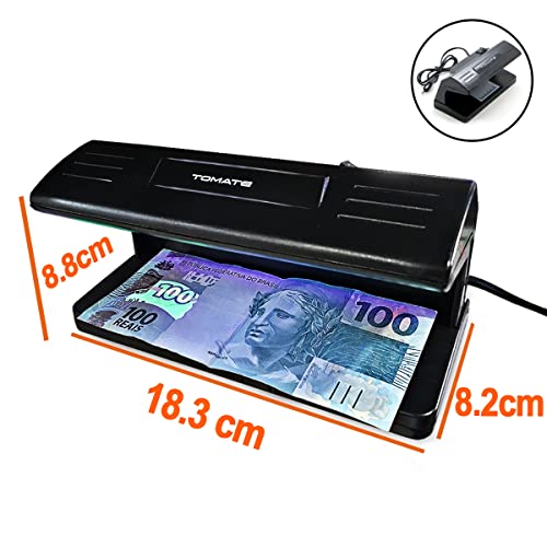 Detector Testador Nota Dinheiro Falso Ultravioleta Bivolt