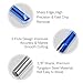 HQMaster CNC Router Bits 1/8 Router Bit Straight Router Bit 1 8 Shank Straight Flute End Mill Cutter 2-Flute Milling Cutting Tungsten Steel 22mm CEL/45mm OAL for MDF PVC Acrylic Chipboard Wood 10 Pack
