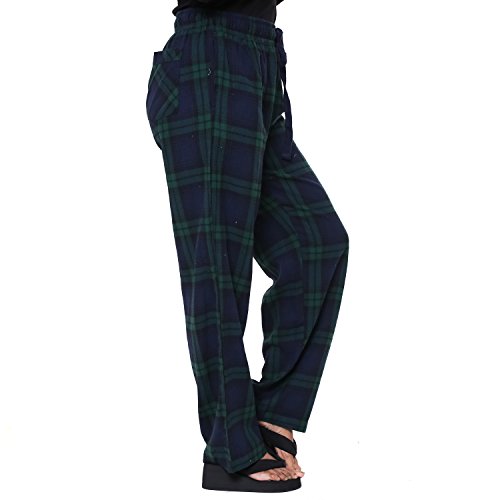 Image of Womens Multicolor Cotton Checkered Pyjama | Checks Pajama for women with Elastic & Drawstring Plus Size (S TO 8XL)