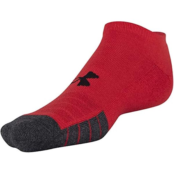 Under Armour Performance Tech No Show Socks, Multipairs uniseks-volwassene Sokken (6-Pack)