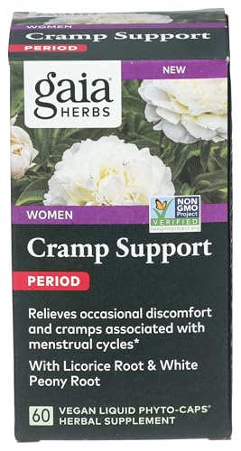 Gaia Herbs Period Cramp Support, 60 Ct