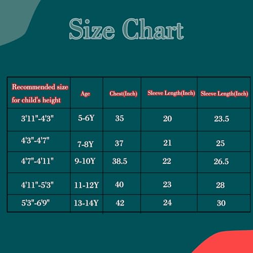 MGWDT Boy's Winter Coats Kids Puffer Jackets Thicken Warm Parka for Cold Weather | Sizes 5-14Y | 6