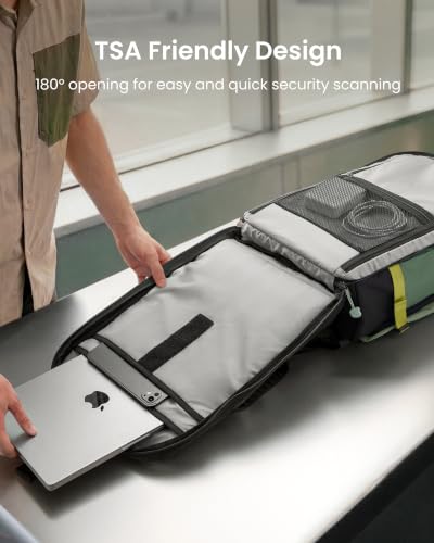 Image of tomtoc Travel Backpack 28L,TSA Personal Item Bag Flight Approved,PFAS Free