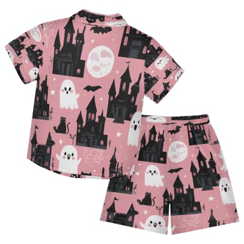 Image of Boccsty Red Strawberry Boy Summer Shorts Sets Hawaiian Toddler Boys T-Shirt & Pants 2 Pcs 3T-10T