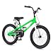Royalbaby Freestyle Kid's Bike, 18 inch with Kickstand, Green, Gift for Boys and Girls