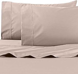 Wamsutta 625-Thread Count PimaCott Queen Sheet Set in Taupe Beige