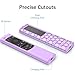 Fintie Protective Case for Samsung Smart Solar Cell Remote Control 2023 2022 BN59-01388A BN59-01385 BN59-01386 BN59-01391, Light Weight Kids-Friendly Anti Slip Shockproof Silicone Cover, Purple Glow
