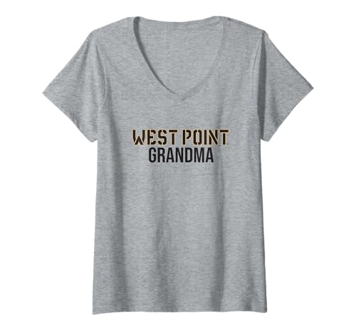 Womens Army West Point Black Knights Grandma V-Neck T-Shirt