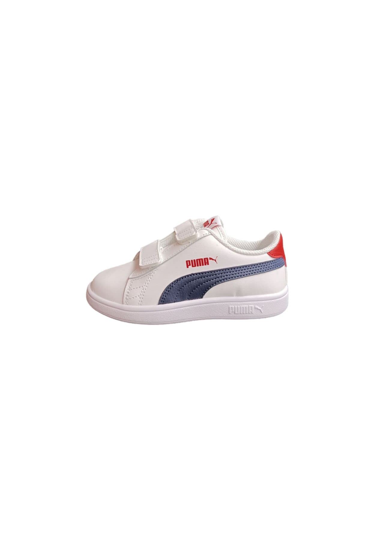 PUMA Smash V2 L V Ps, Zapatillas baja Unisex niños, Blanco 42, 33 EU