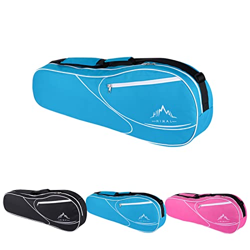 Himal 3 Racquet Tennis-Bag Premium tennis-racket-bag With Protective Pad,Â Professional or Beginner Tennis Players, Lightweight Tennis Bag for All Ages (Blue)