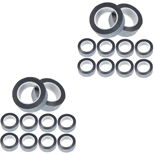 EXCEART 20 Rolls Colored On Crafting Adhesive Washi Supplies DIY Material Flower Journaling Crafts Self for Sticky Wrapping Trim Japanese Craft Diary Scrapbook Album Tape Scrapbooking Art