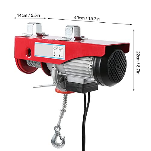 Verricello Elettrico 250kg / 500kg, Blocco