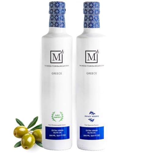 Greek Extra Virgin Olive Oil Bundle - Cold Pressed EVOO,