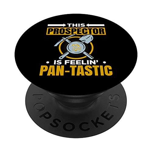 Gold Panning para Gold Panner Prospector Gold Gold Mining PopSockets PopGrip Intercambiable