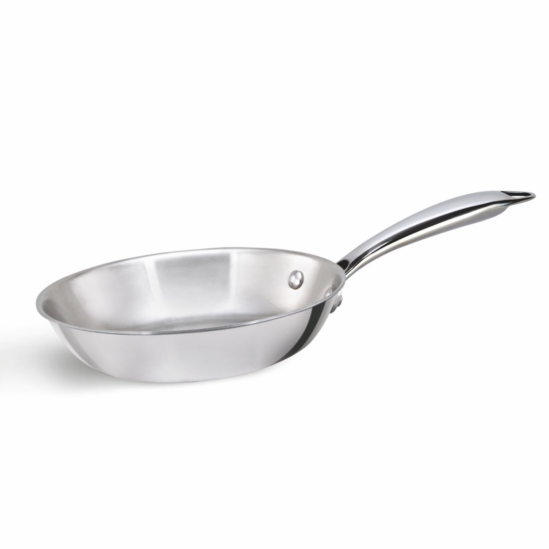 Alda Vitale Tri-Ply Stainless Steel Fry Pan 18 Cm, Induction Friendly
