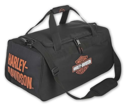 Harley-Davidson Orange Bar & Shield Duffel