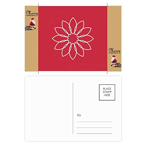 Cartes postales de remerciement lotus papeterie florale écriture manuscrite