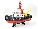 Heng Long 1:50 Scale RC Tug Boat RTR with Working Water Cannon & Scale Detail
